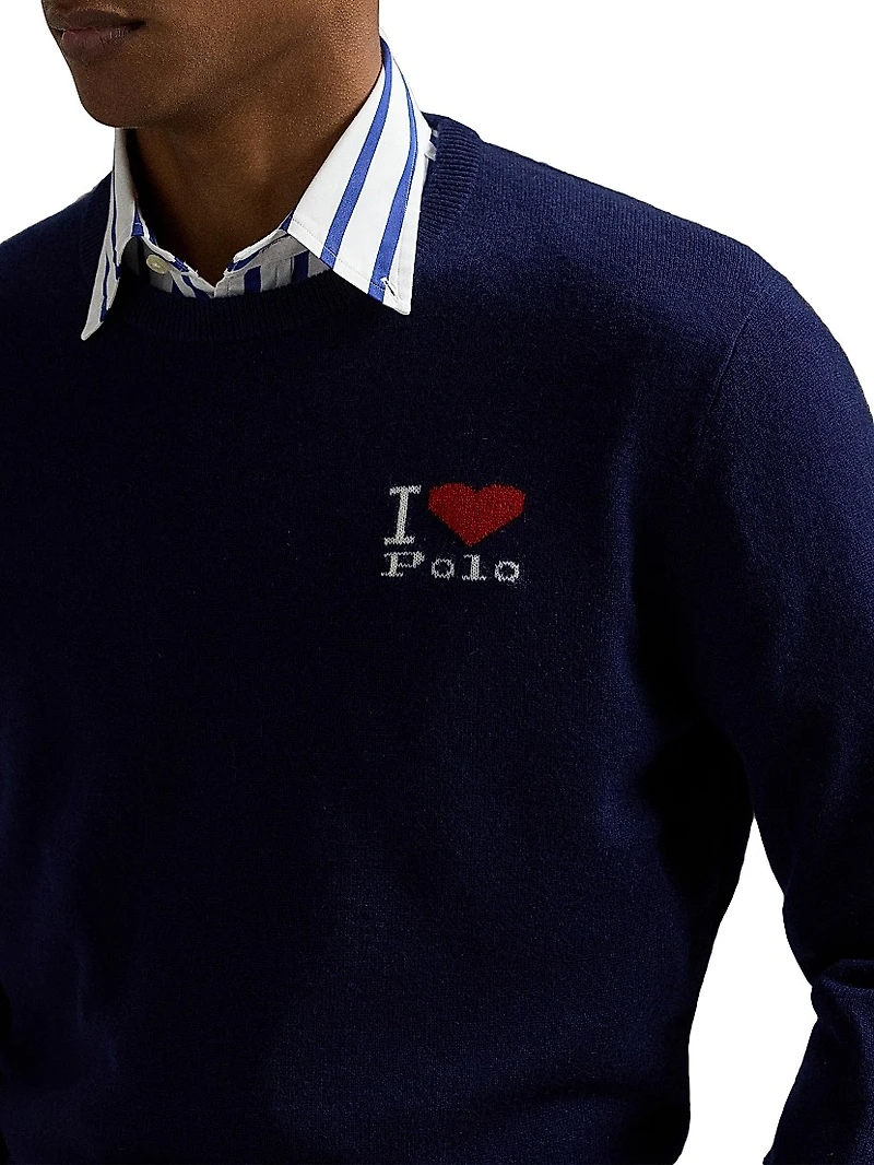 The I Heart Polo Cashmere Sweater