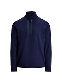 Stretch Jersey Half-Zip Pullover