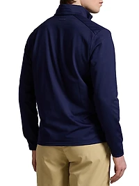 Stretch Jersey Half-Zip Pullover