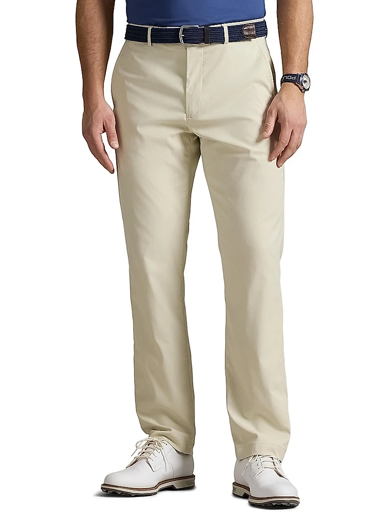 Tailored-Fit Performance Twill Pants