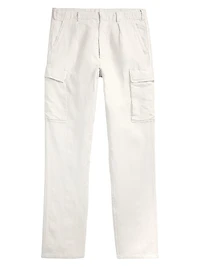 Lateef Slim-Tapered-Fit Linen Cargo Pants
