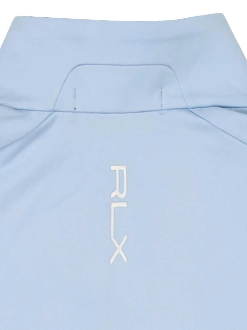 Stretch Jersey Quarter-Zip Sweater