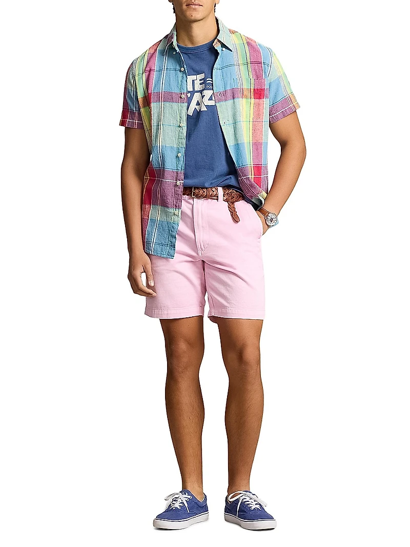 Salinger Straight-Fit Chino Shorts