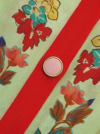 V.Tang Lea Floral Silk Shirtdress