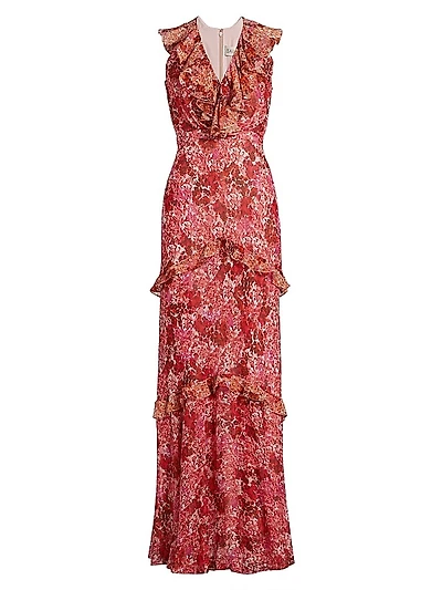 Rita Silk Maxi Dress