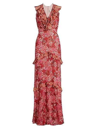 Rita Silk Maxi Dress
