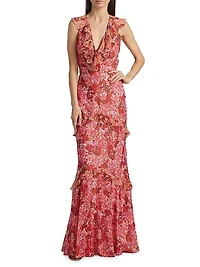 Rita Silk Maxi Dress