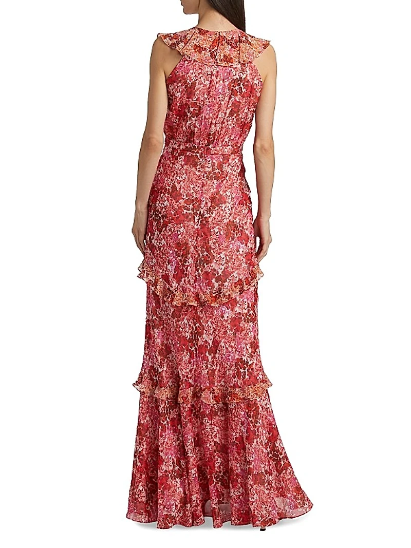 Rita Silk Maxi Dress
