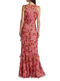 Rita Silk Maxi Dress