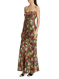 Renee Floral Mermaid Gown