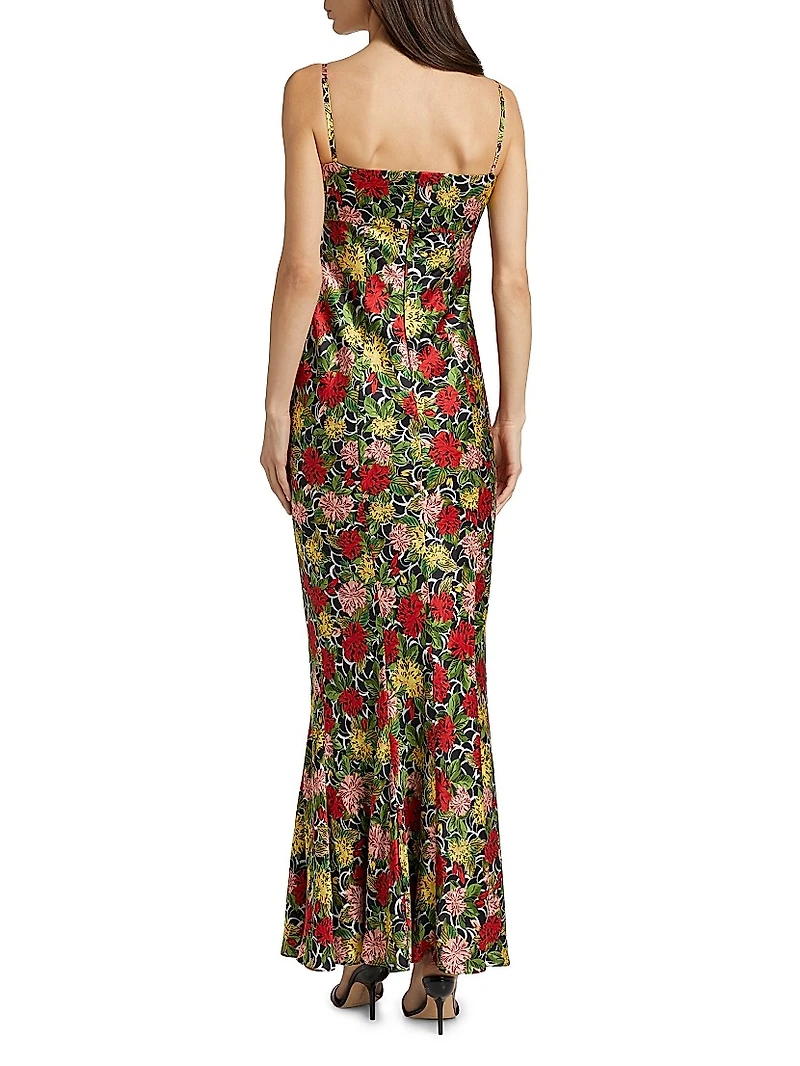 Renee Floral Mermaid Gown