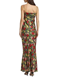 Renee Floral Mermaid Gown