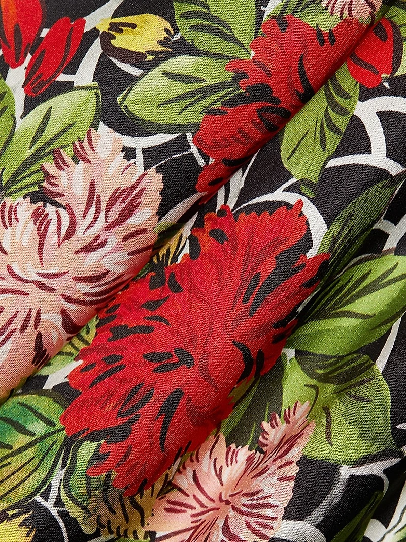 Renee Floral Mermaid Gown