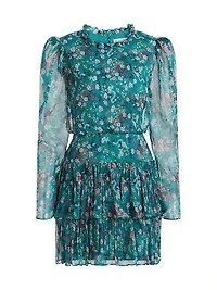 V.Tang Ava Fit & Flare Minidress