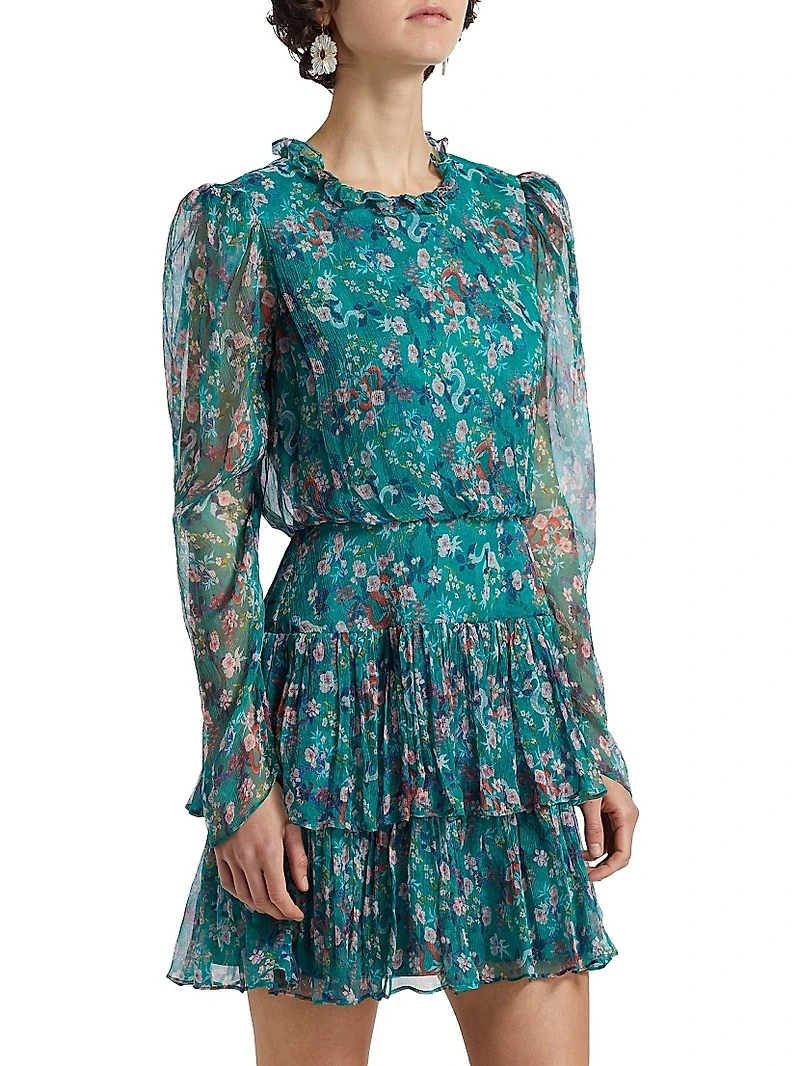 V.Tang Ava Fit & Flare Minidress