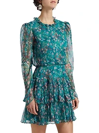 V.Tang Ava Fit & Flare Minidress