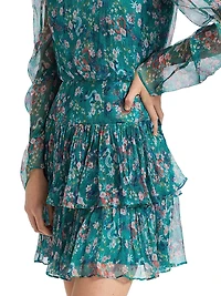 V.Tang Ava Fit & Flare Minidress