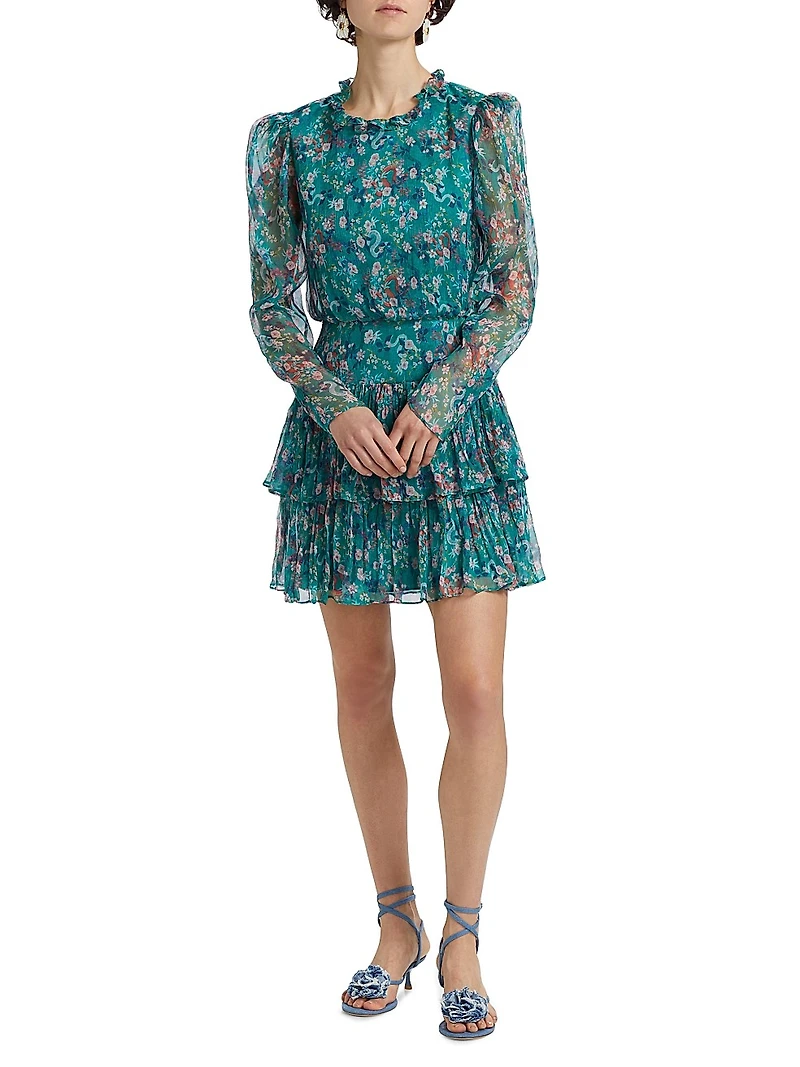 V.Tang Ava Fit & Flare Minidress