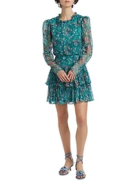 V.Tang Ava Fit & Flare Minidress