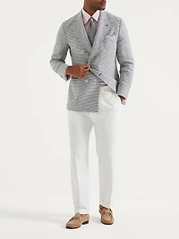 Houndstooth One and a Half Breasted Blazer