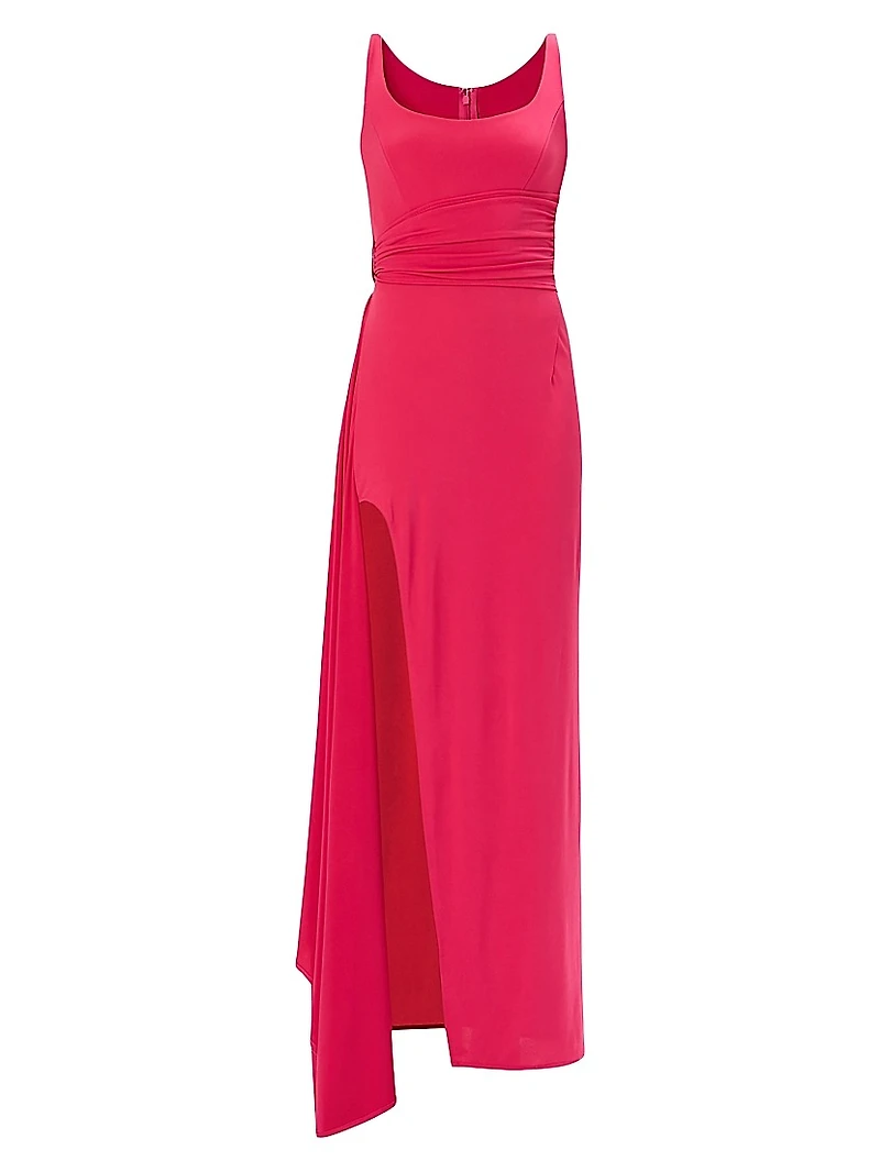 The Mila Jersey Scoopneck Gown