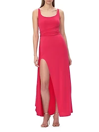 The Mila Jersey Scoopneck Gown