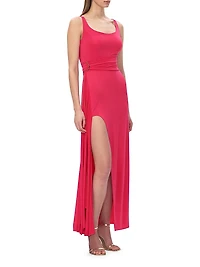 The Mila Jersey Scoopneck Gown