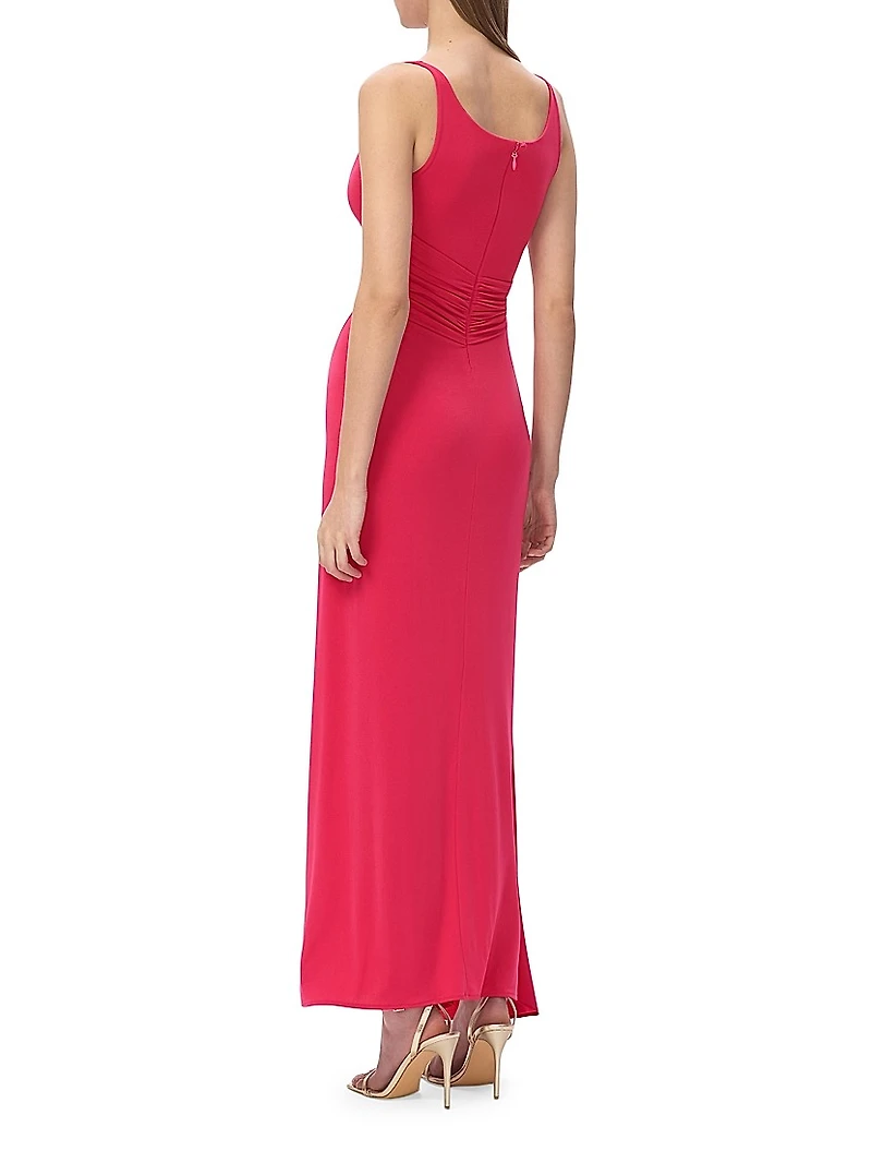 The Mila Jersey Scoopneck Gown