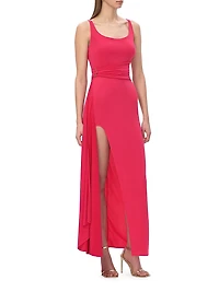 The Mila Jersey Scoopneck Gown