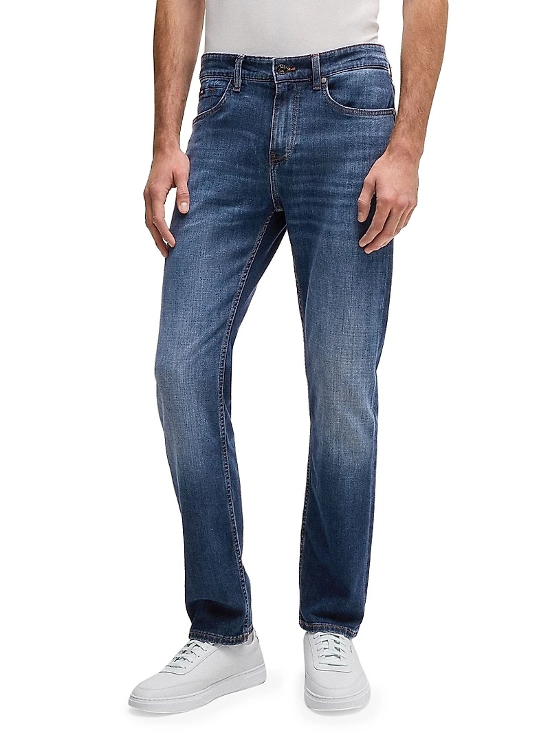 Delaware Slim-Fit Jeans Comfort-Stretch Denim