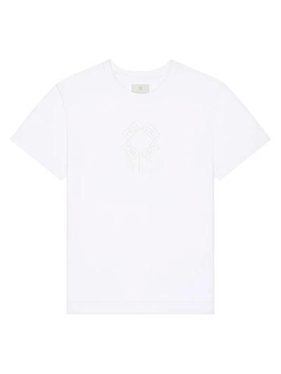 T-Shirt Cotton Monogram 72 with Lace and Fringe