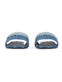 4G Flat Mules Gradient Denim