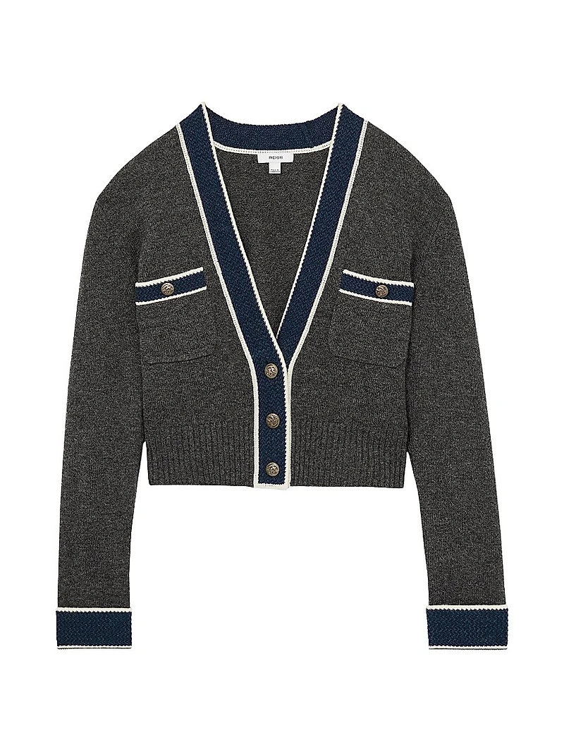 Eloise Wool-Cashmere Cardigan