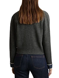 Eloise Wool-Cashmere Cardigan