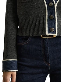 Eloise Wool-Cashmere Cardigan