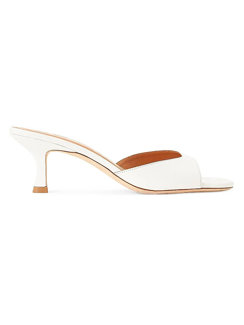 Brigitte 55MM Leather Mules