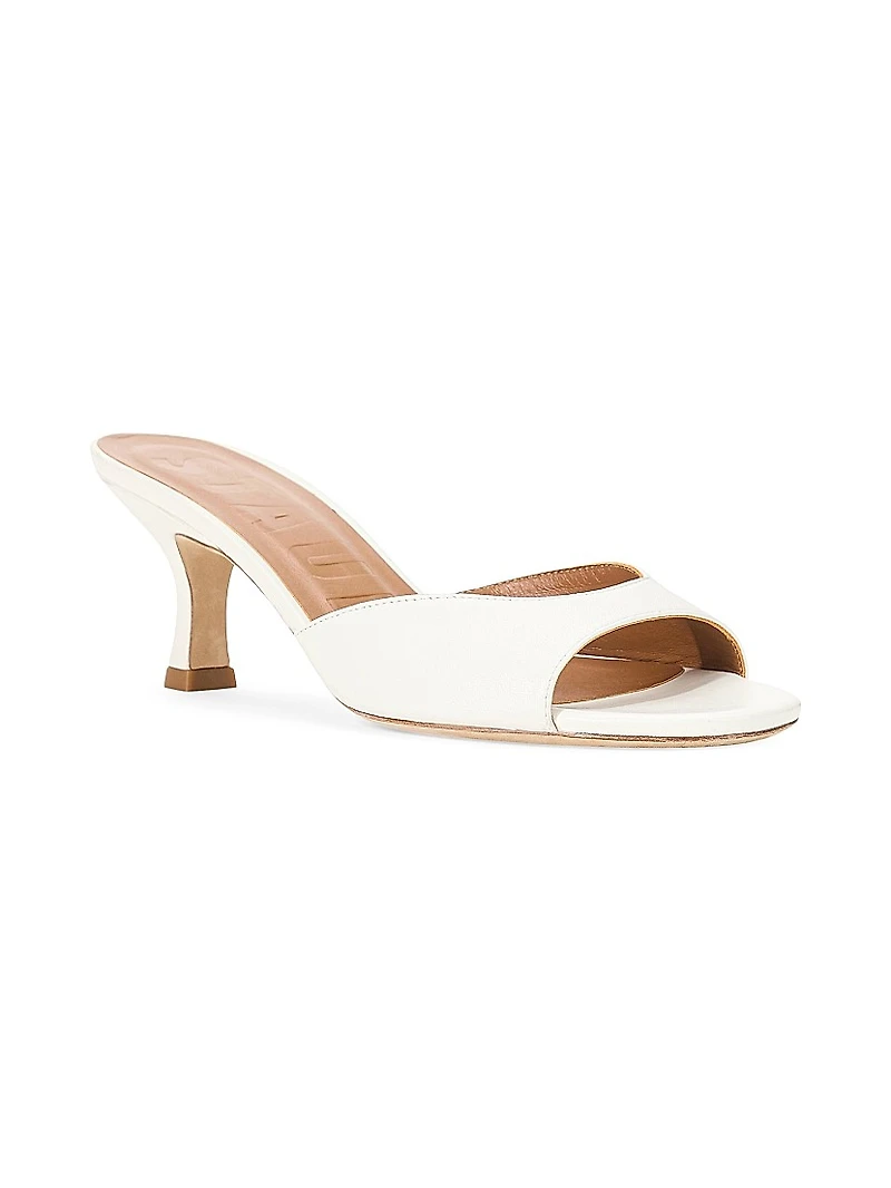 Brigitte 55MM Leather Mules
