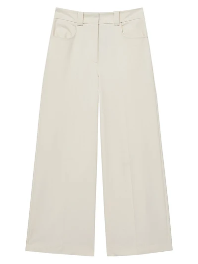 Myrtle Culotte-Style Wide-Leg Trousers