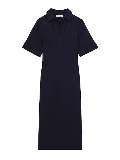 Astrid Johnny Collar Midi-Dress