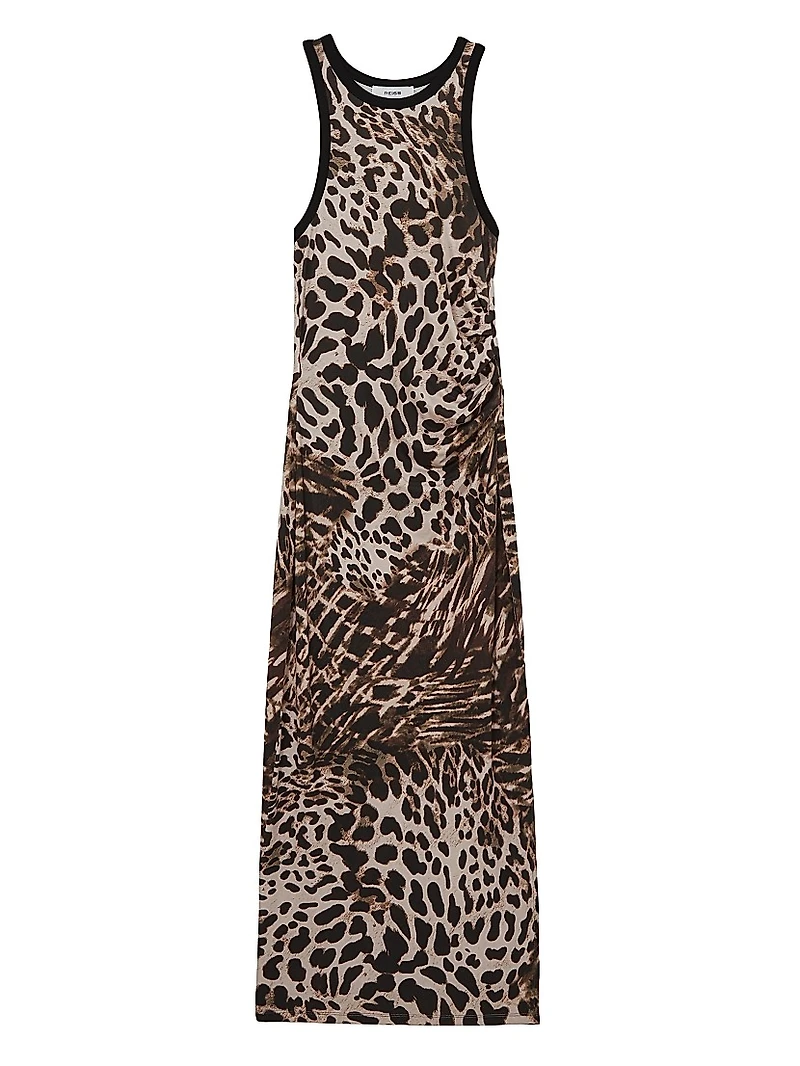 Leopard Print Tank Dress
