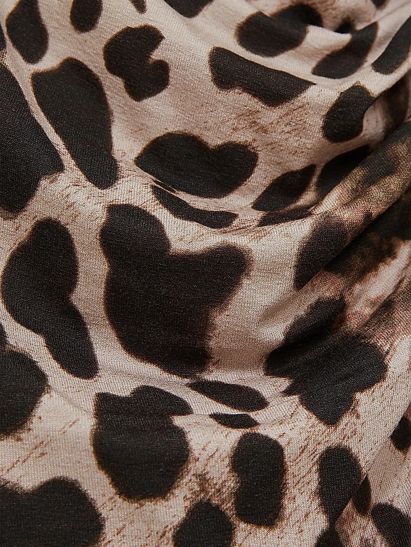 Leopard Print Tank Dress