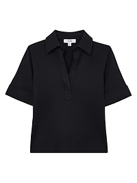 Astrid Johnny Collar Top