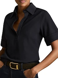 Astrid Johnny Collar Top