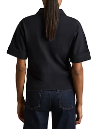 Astrid Johnny Collar Top