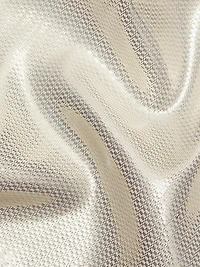 Andi Metallic Lamé Shirtdress Gown