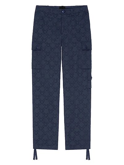 Cargo Pants Monogram 72 Cotton