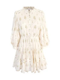 South Hampton Lorien Cotton Voile Minidress