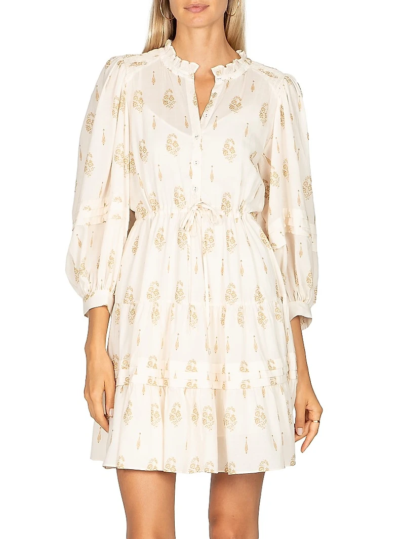 South Hampton Lorien Cotton Voile Minidress