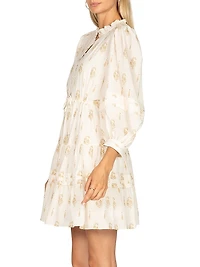 South Hampton Lorien Cotton Voile Minidress