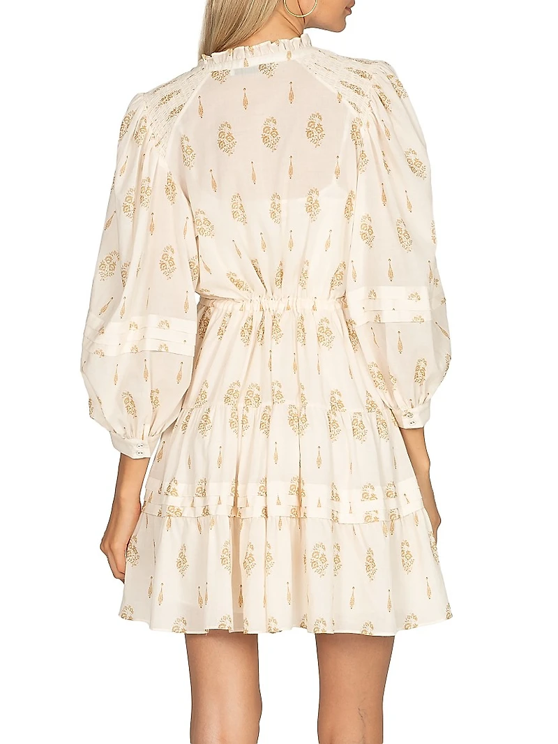 South Hampton Lorien Cotton Voile Minidress